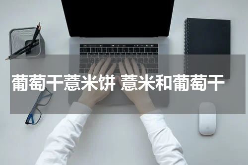 葡萄干薏米饼 薏米和葡萄干