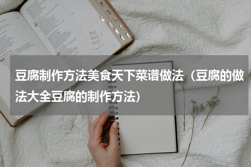 豆腐制作方法美食天下菜谱做法（豆腐的做法大全豆腐的制作方法）