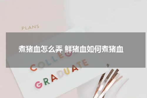 煮猪血怎么弄 鲜猪血如何煮猪血