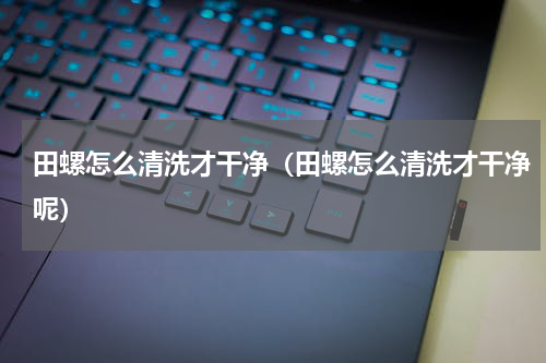 田螺怎么清洗才干净(田螺怎么清洗才干净呢)