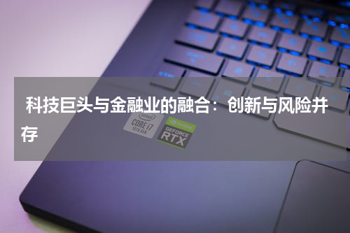  科技巨头与金融业的融合：创新与风险并存