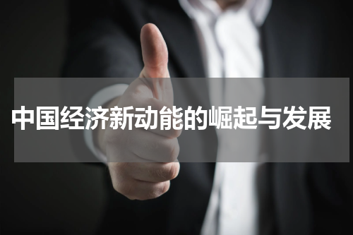  中国经济新动能的崛起与发展