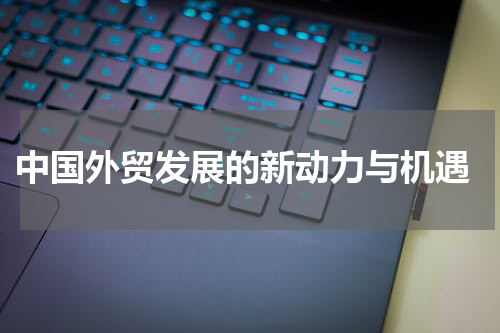  中国外贸发展的新动力与机遇