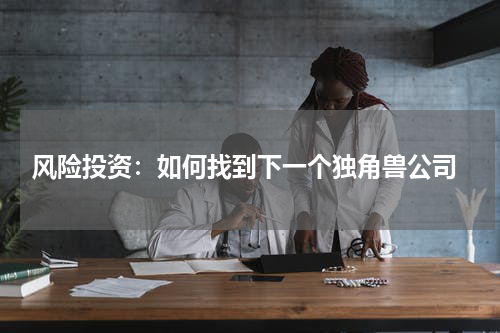  风险投资：如何找到下一个独角兽公司