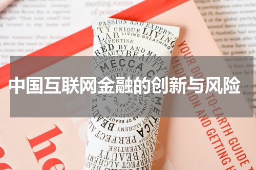  中国互联网金融的创新与风险