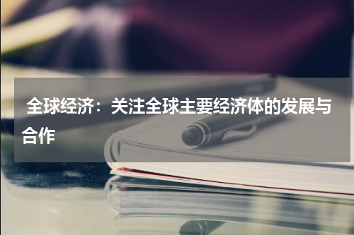  全球经济：关注全球主要经济体的发展与合作