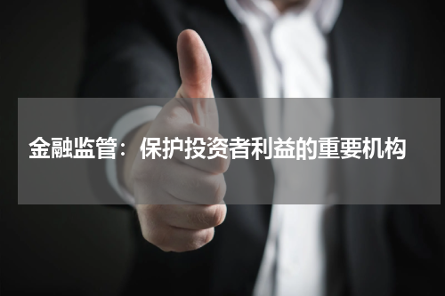  金融监管：保护投资者利益的重要机构