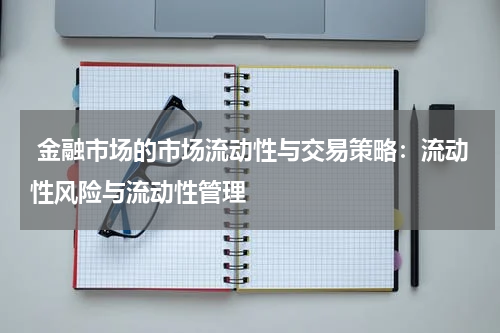  金融市场的市场流动性与交易策略：流动性风险与流动性管理