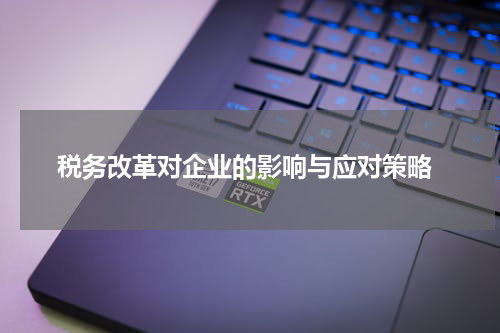  税务改革对企业的影响与应对策略