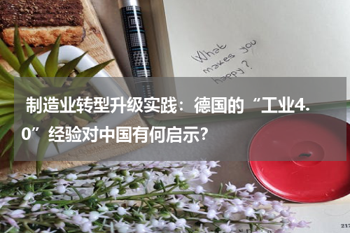  制造业转型升级实践：德国的“工业4.0”经验对中国有何启示？