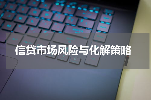 信贷市场风险与化解策略