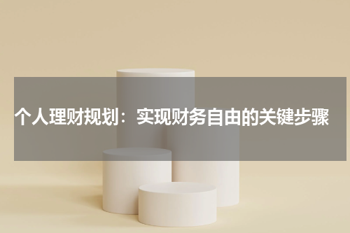  个人理财规划：实现财务自由的关键步骤