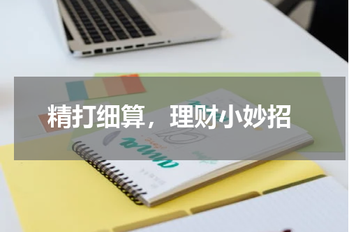 精打细算,理财小妙招