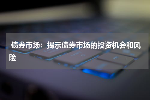 债券市场:揭示债券市场的投资机会和风险