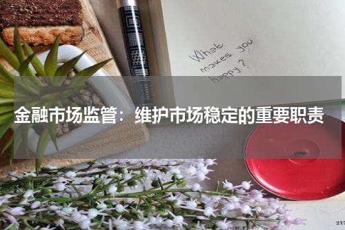  金融市场监管：维护市场稳定的重要职责