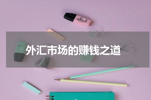  外汇市场的赚钱之道