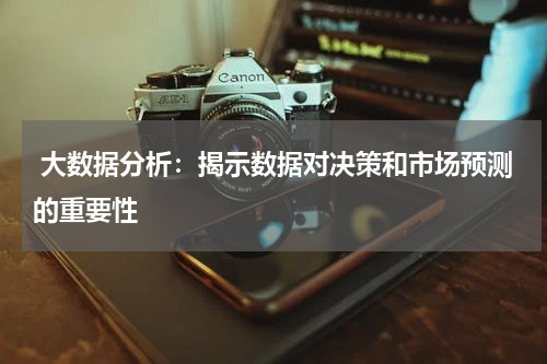 大数据分析:揭示数据对决策和市场预测的重要性