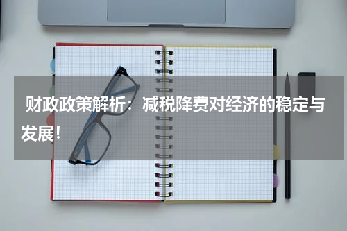  财政政策解析：减税降费对经济的稳定与发展！